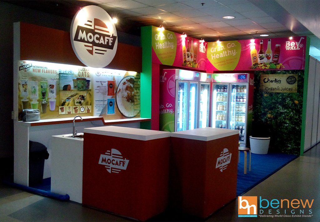 Mocafe Exhibit Booth for WOFEX 2014