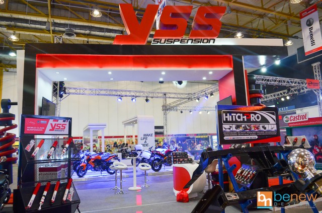 YSS Suspension Trade Show Display