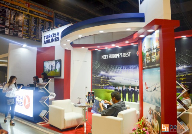 Turkish Airlines Exhibit Booth (Travel Madness Expo 2016)