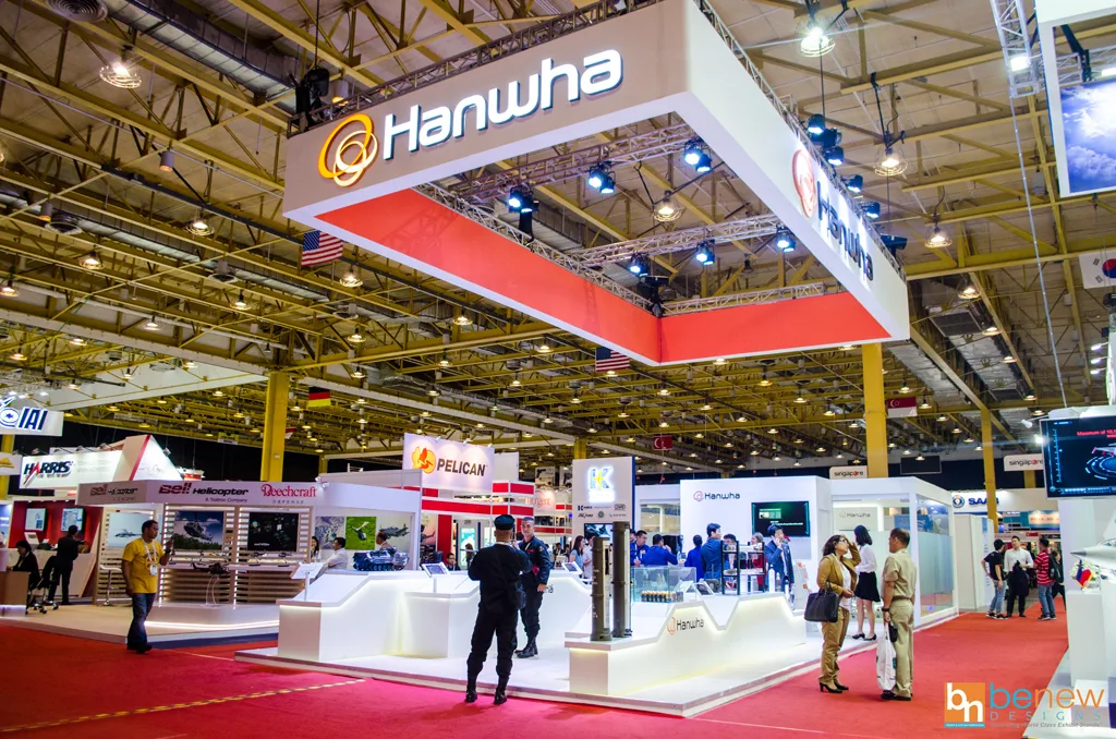 Hanwha Trade Show Display at ADAS in World Trade Center Metro Manila