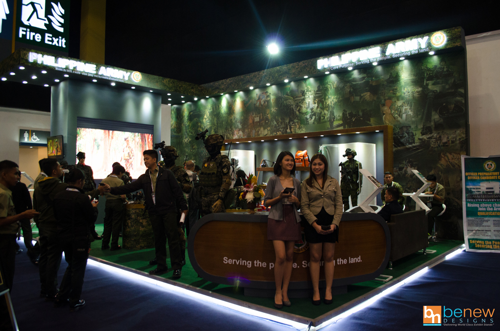 Philippine Army Exhibit Stand