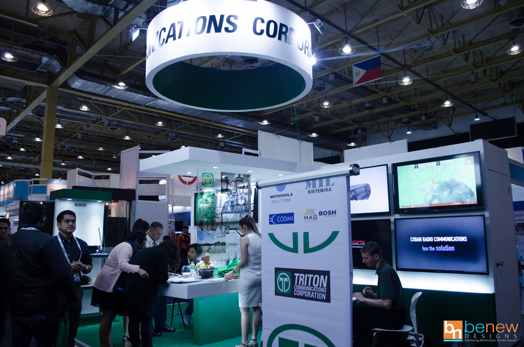 Triton Communications Corporation Exhibit Stand (ADAS 2016)