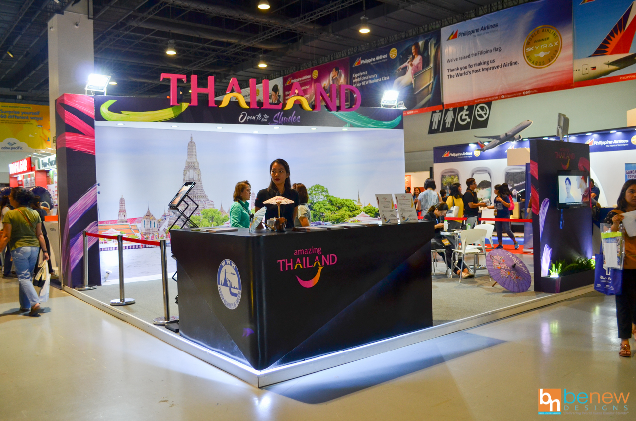 Thailand Tourism Exhibit Booth at Travel Madness Expo 2019