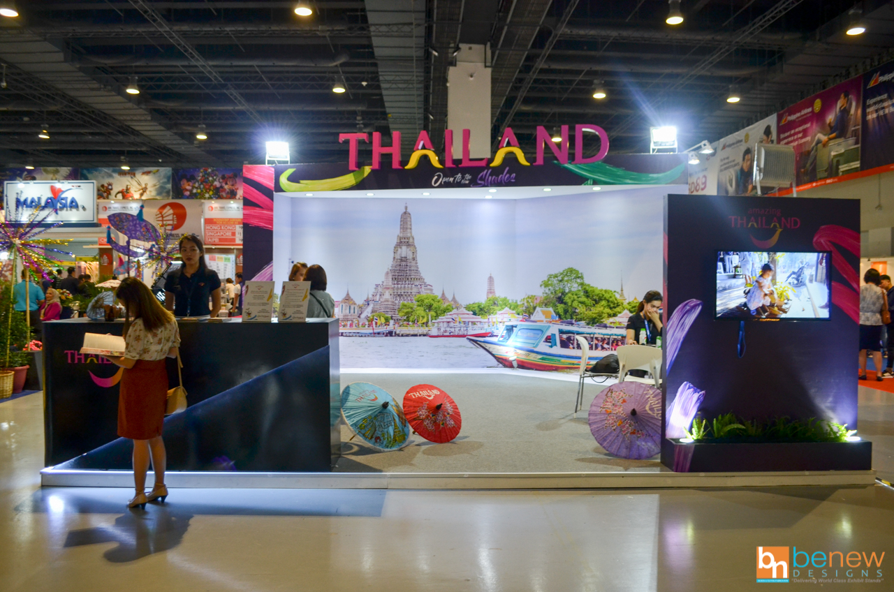 Thailand Tourism Exhibit Booth at Travel Madness Expo 2019