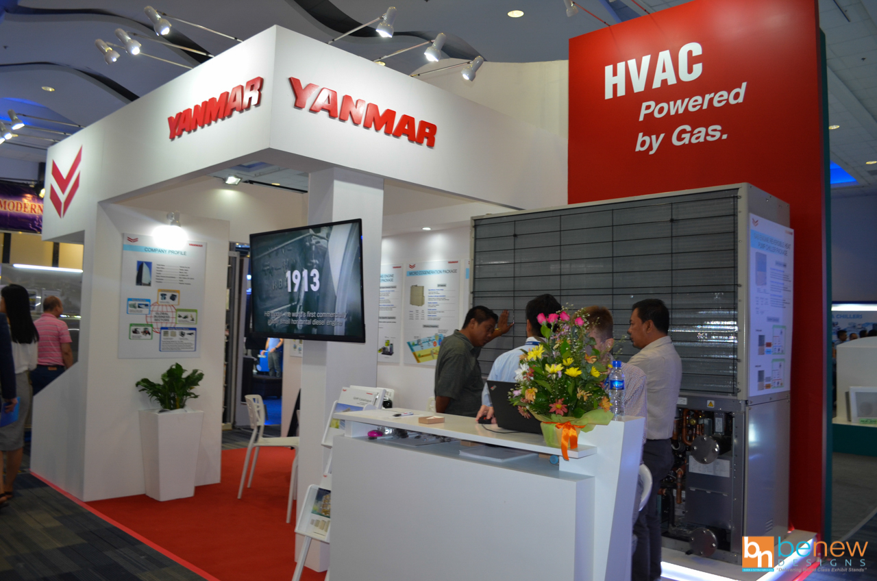 Yanmar Philippines Exhibition Booth @ Philconstruct 2015