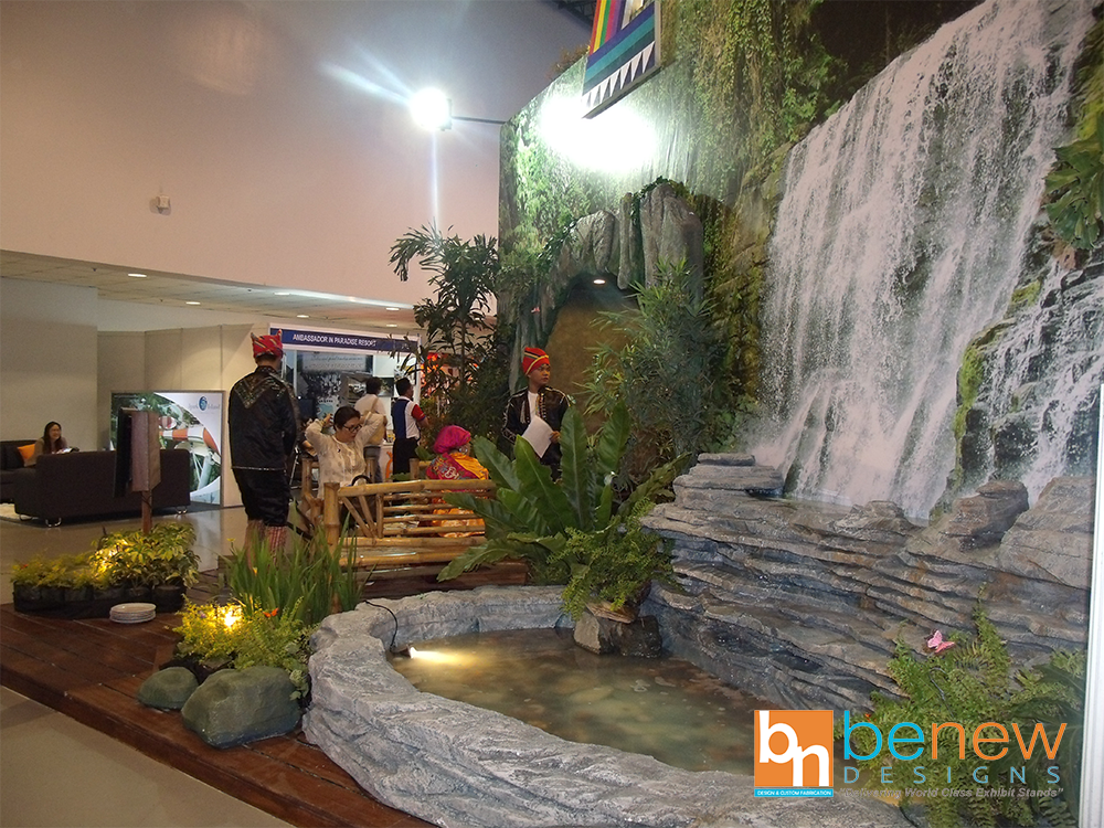 Zamboanga Tourism Tradeshow Display at Phil Travel Mart 2014