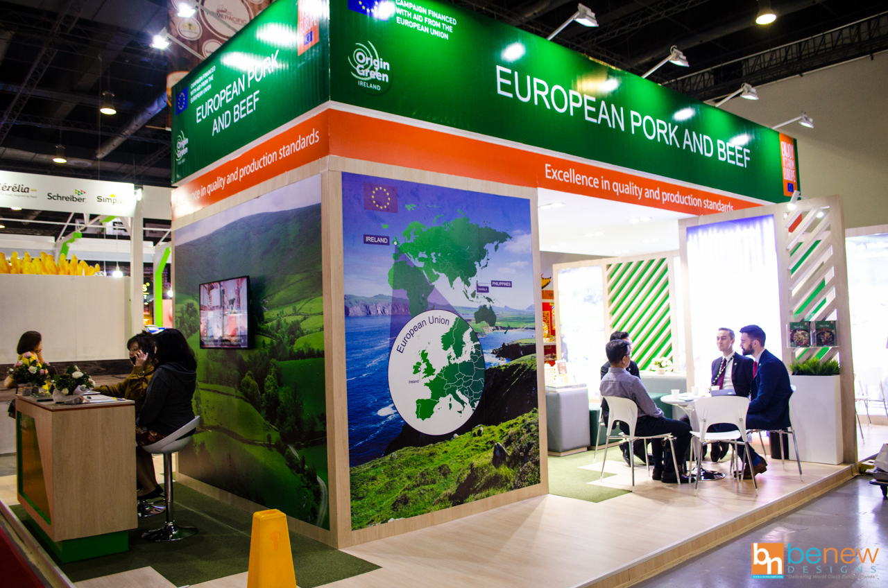 European Pork and Beef Exhibition Stand at WOFEX 2019