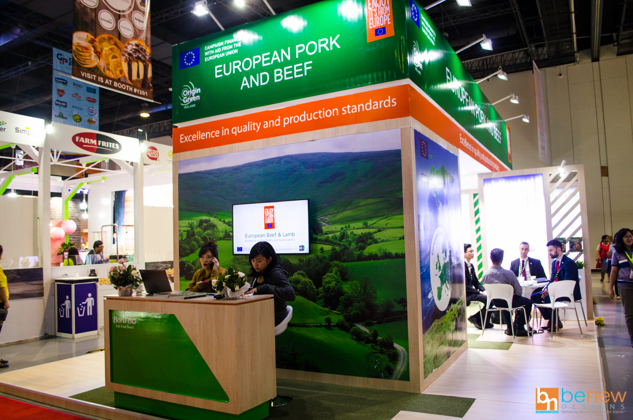 European Pork and Beef Exhibition Stand at WOFEX 2019
