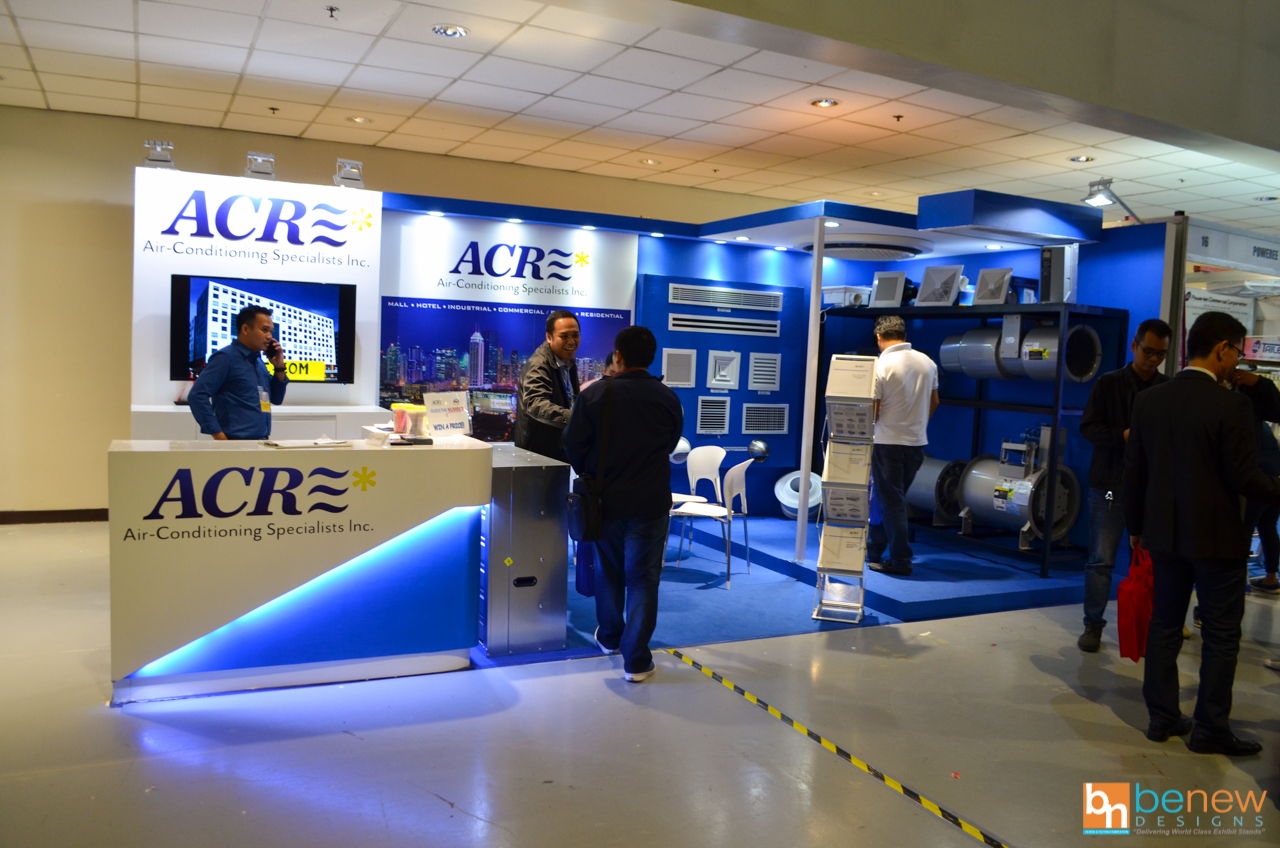 ACR Air-Conditioning Specialists Inc Exhibit Booth at PSME Natcon 2019