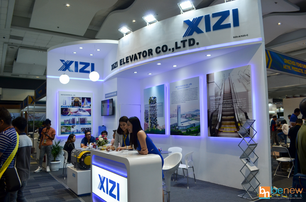 Xizi Elevator Tradeshow Display at Philconstruct 2019 