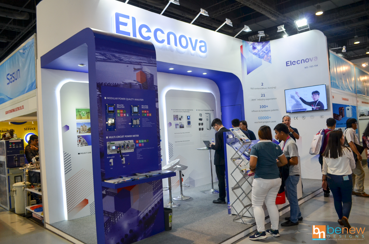 Elecnova Exhibit Stand at IIEE 2019 Annual Convention 