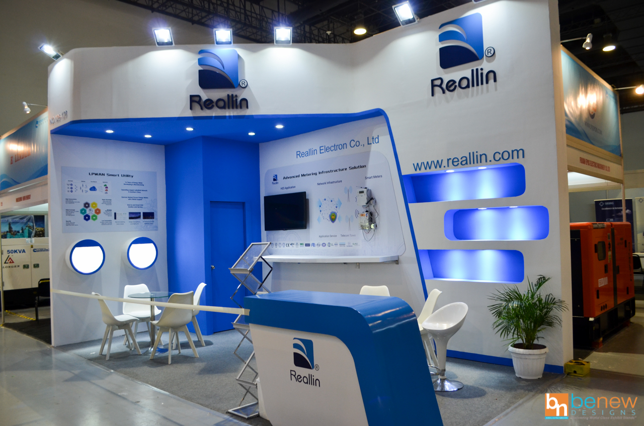 Reallin Electron Co. Ltd Exhibit Stand at IIEE Annual Convention 2019