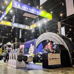 Michelin Exhibit Booth at InsideRacing Bikefest and Trade Show in World Trade Center Manila