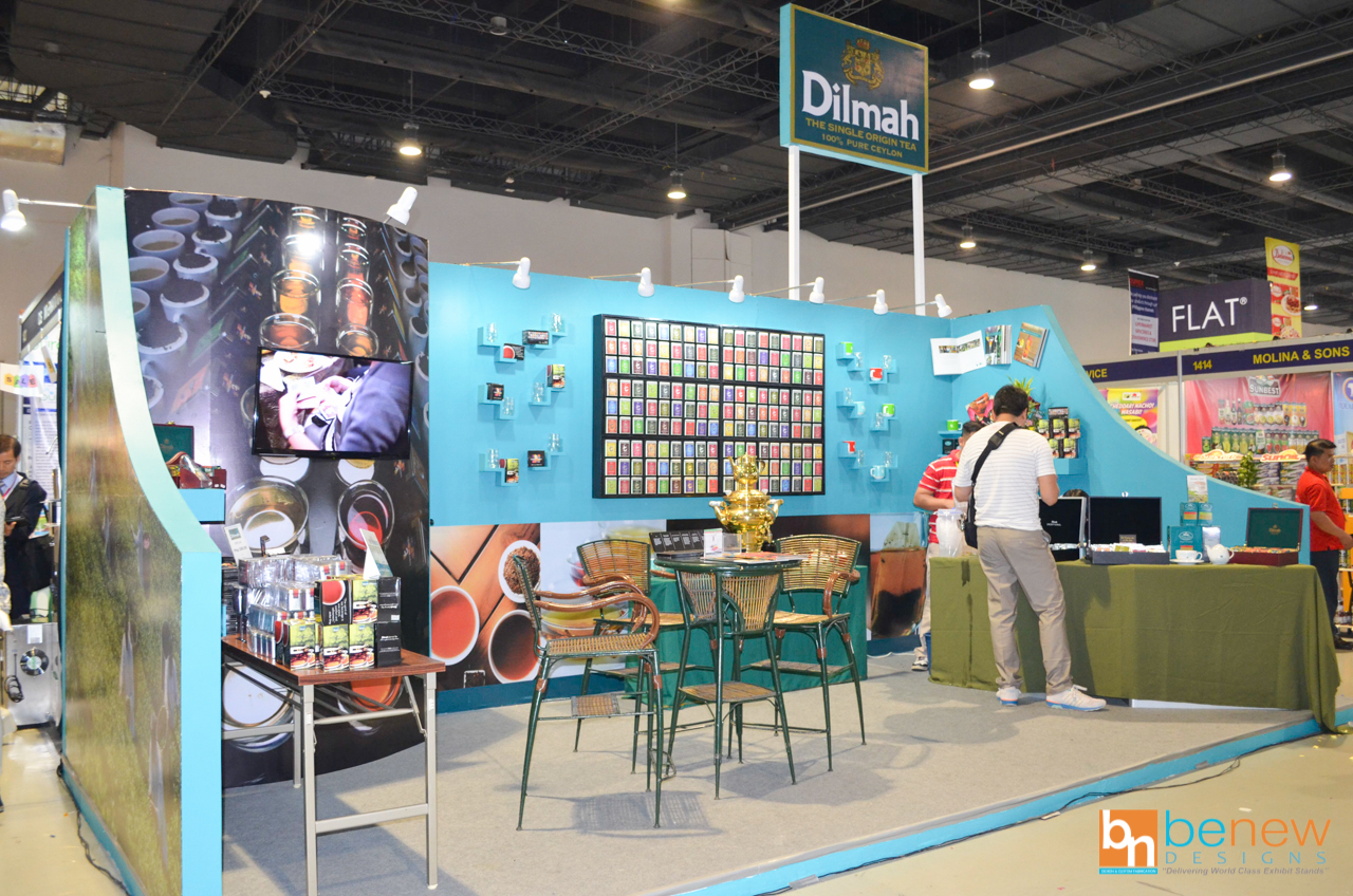 Dilmah Origin Tea Exhibit Booth