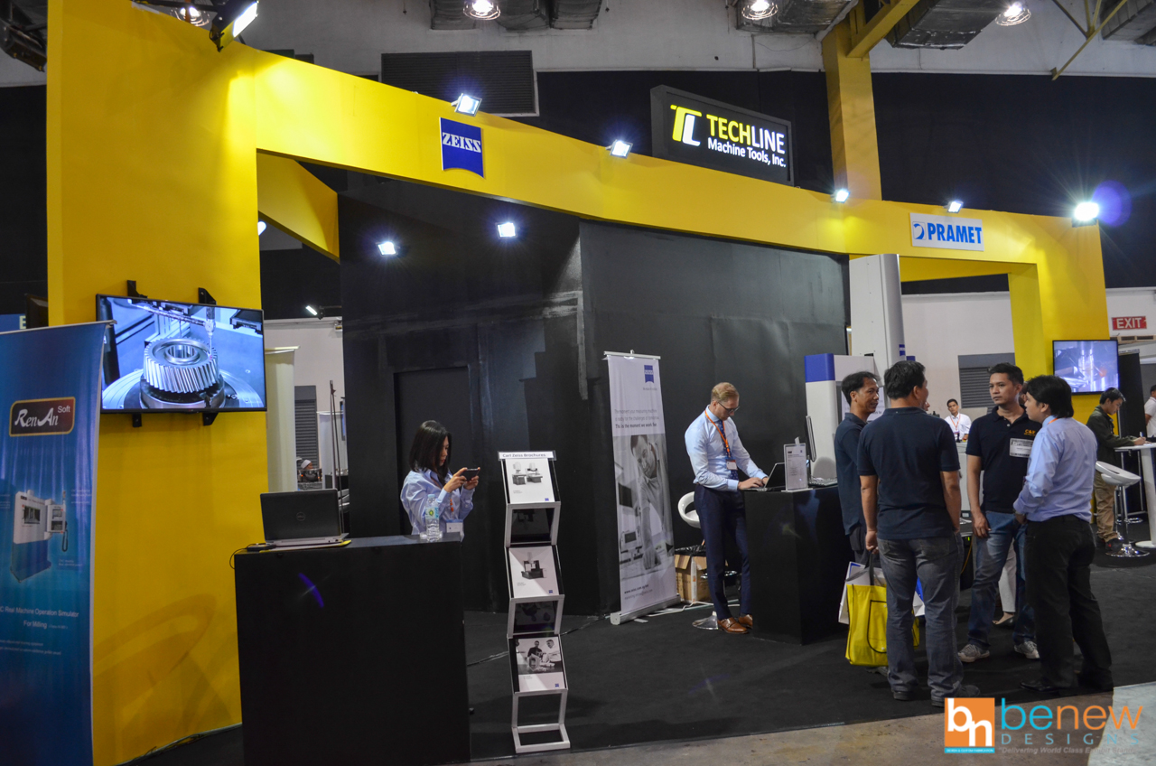 Techline Machine Tools Trade Show Display