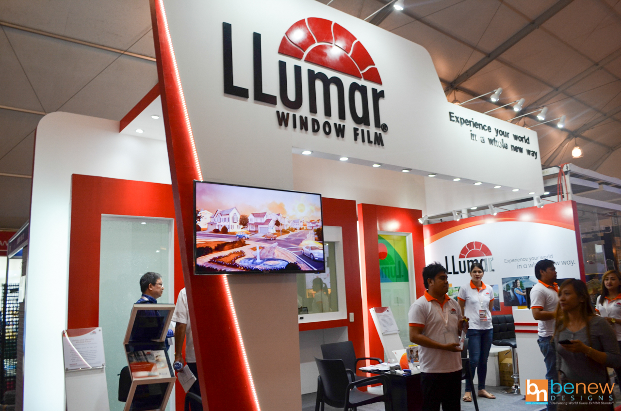 Llumar Exhibit Booth
