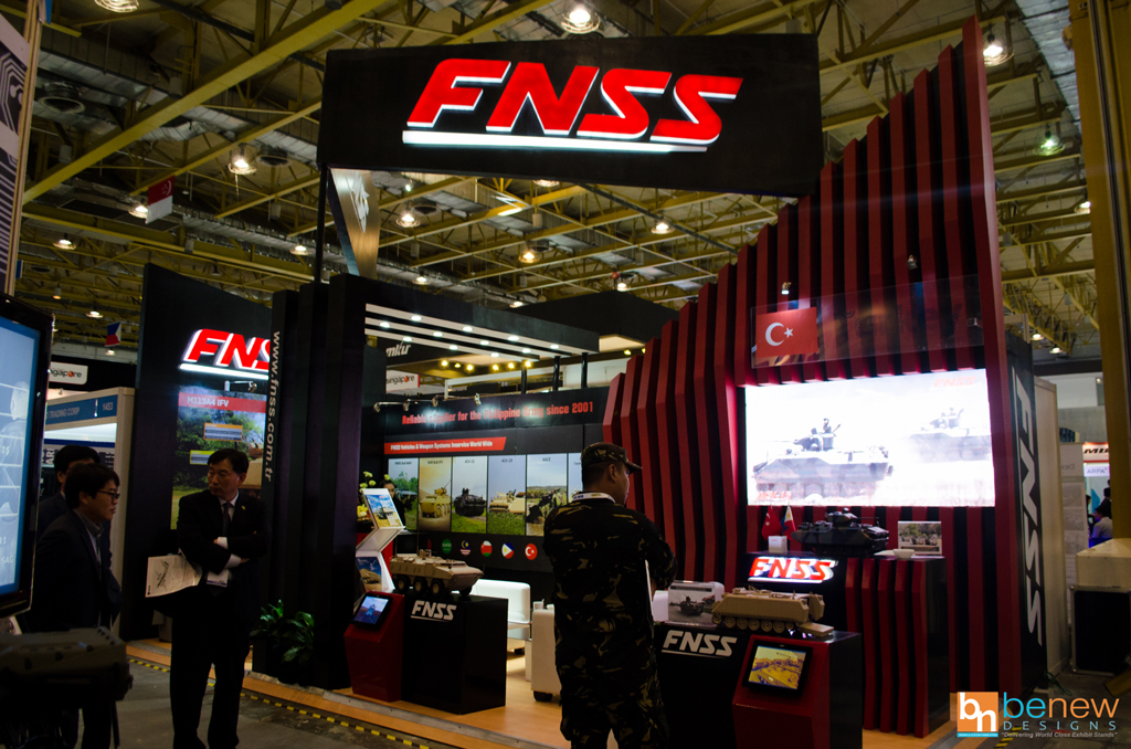 FNSS Exhibit Booth
