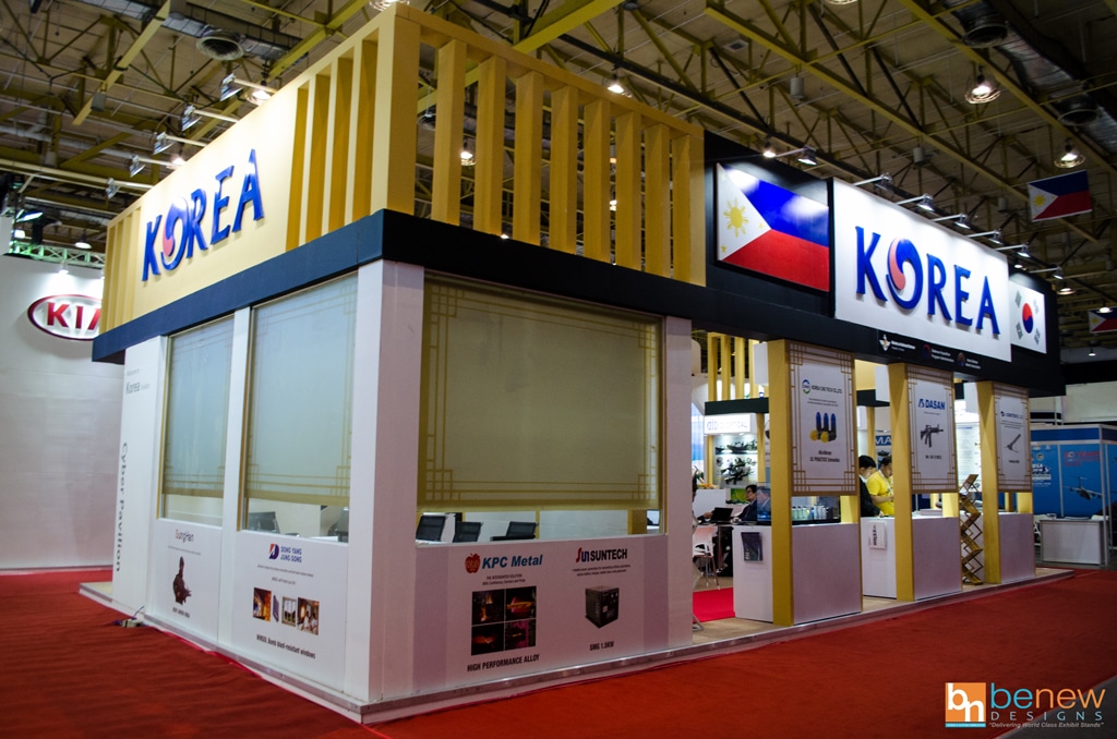 Korea DIA SME exhibit pavilion at ADAS in World Trade Center Metro Manila